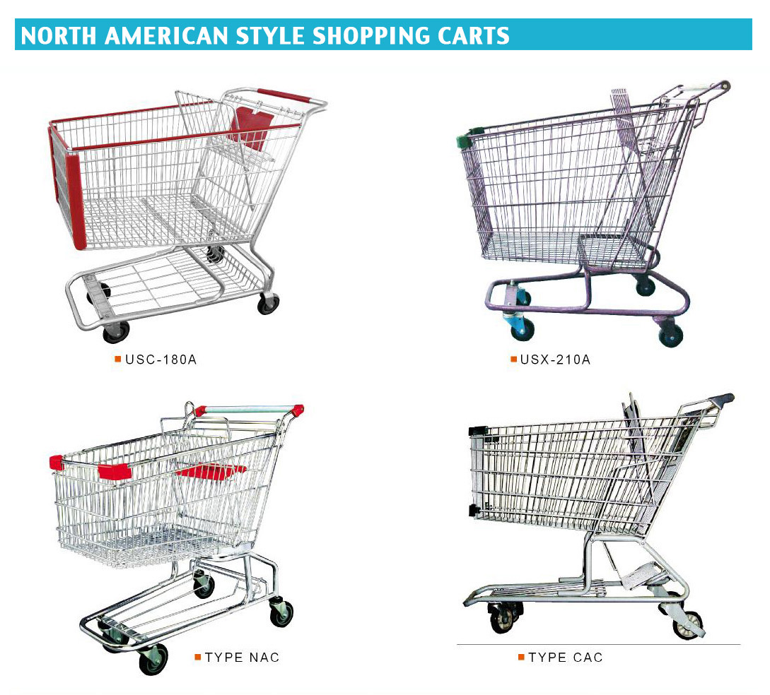 North American Style Shopping Carts